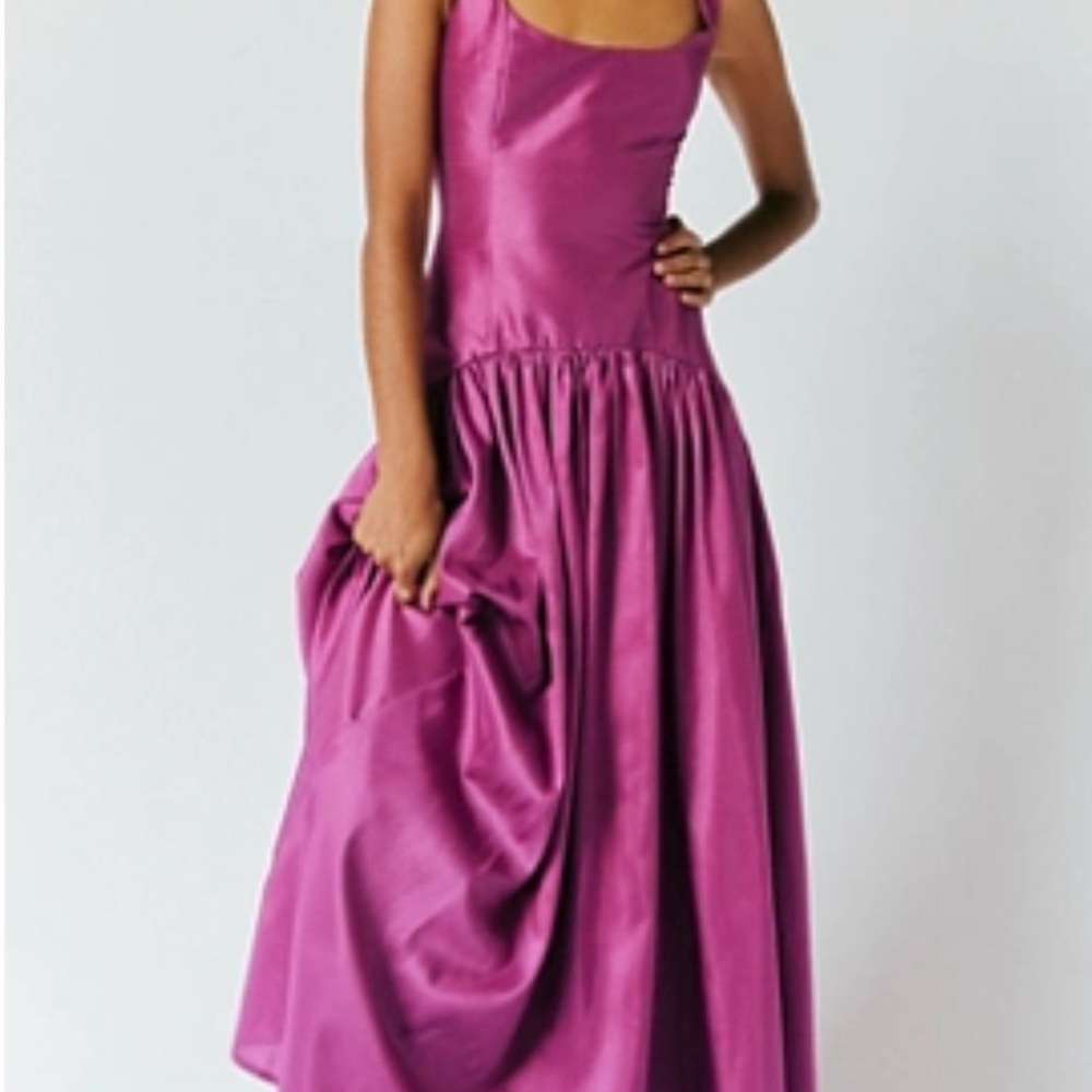 Hutch Magenta Maxi Dress